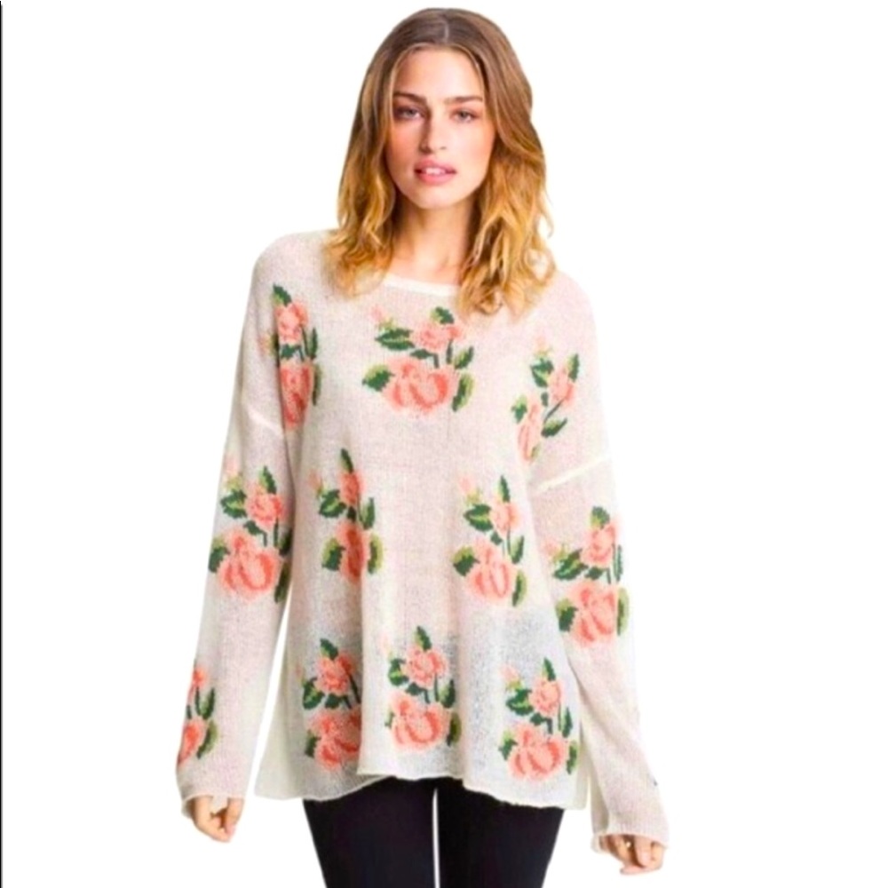 Wildfox Prairie Rose Sweater